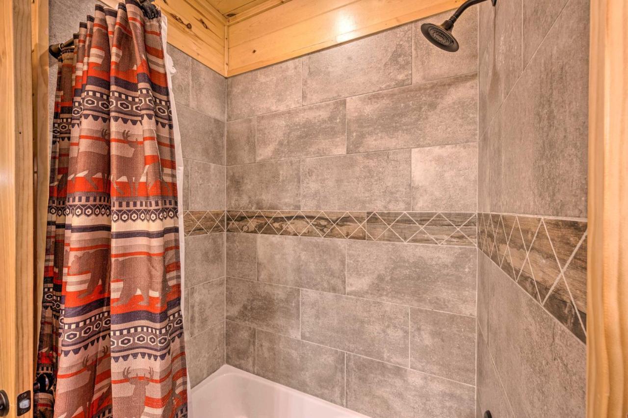 Creekside Broken Bow Cabin With Hot Tub And Fire Pit! Stephens Gap المظهر الخارجي الصورة