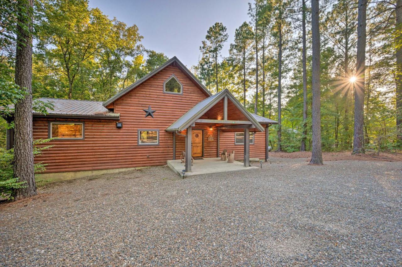 Creekside Broken Bow Cabin With Hot Tub And Fire Pit! Stephens Gap المظهر الخارجي الصورة