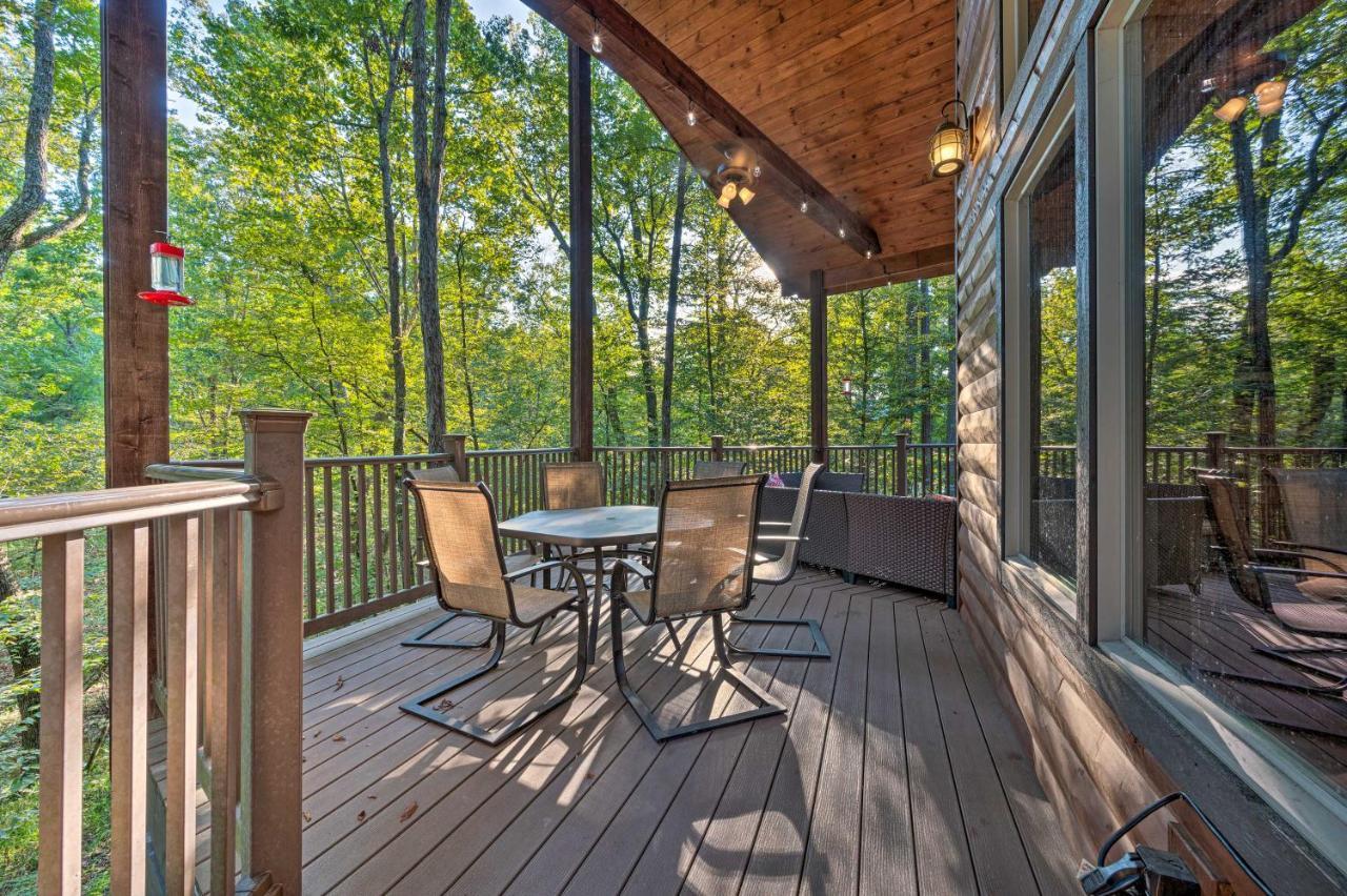 Creekside Broken Bow Cabin With Hot Tub And Fire Pit! Stephens Gap المظهر الخارجي الصورة